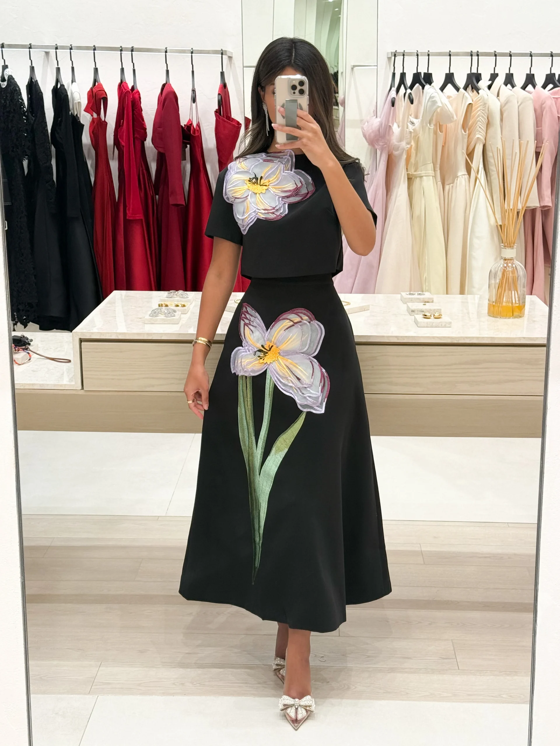 Floral 3-D 2-Piece - Image 2