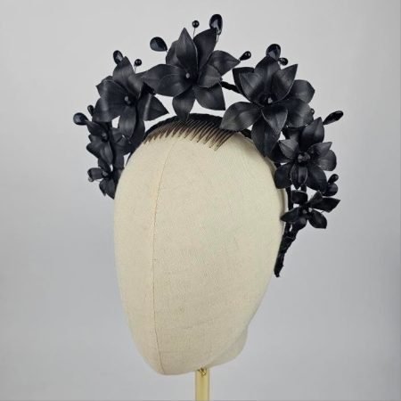 Black Leather headband