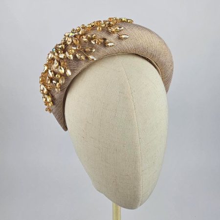 Gold headband